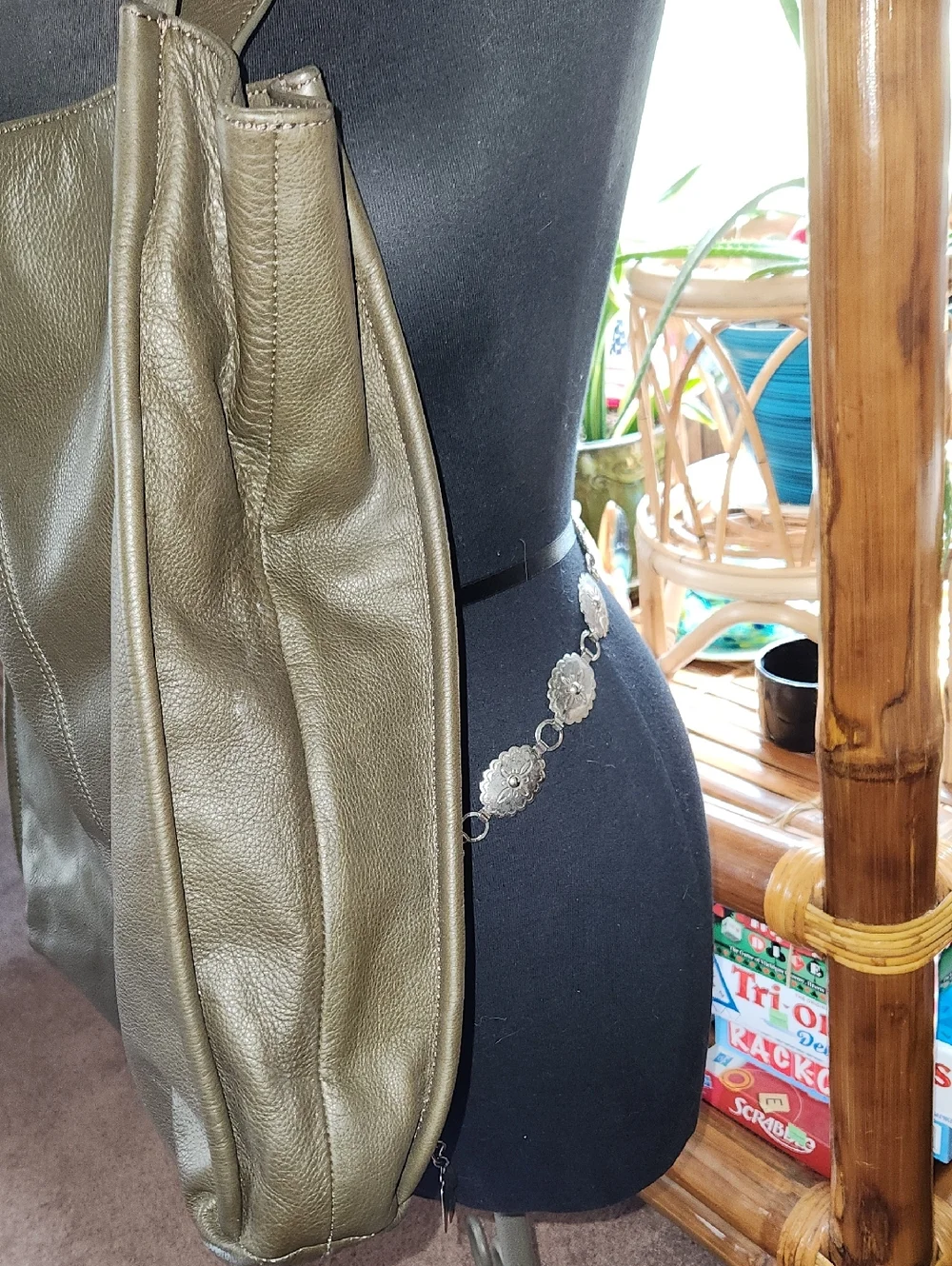 Leather Margot Tote Bag